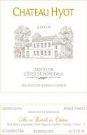Ch�teau Hyot - C�tes de Castillon 2019 (750ml)