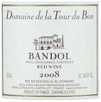 Domaine de la Tour du Bon - Bandol 2022 (750ml)