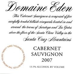 Mount Eden - Domaine Eden Cabernet Sauvignon 2021 (750ml) (750ml)