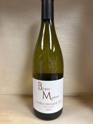 Begue Mathiot Chablis Vosgros 2023 (750ml) (750ml)