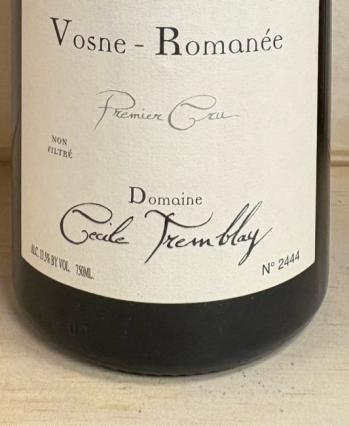 Cecile Tremblay - Vosnee Romanee 1st Cru 2022 (750ml) (750ml)