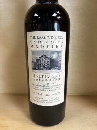 Rare Wine Co. - Baltimore Rainwater NV