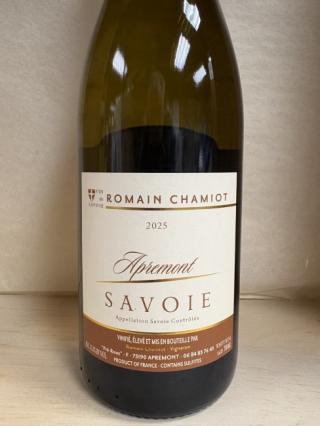 Romain Chamiot - Apremont Blanc 2025 (750ml) (750ml)